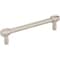 Jeffrey Alexander 128 mm Center-to-Center Satin Nickel Hayworth Cabinet Bar Pull 885-128SN - alternate 1